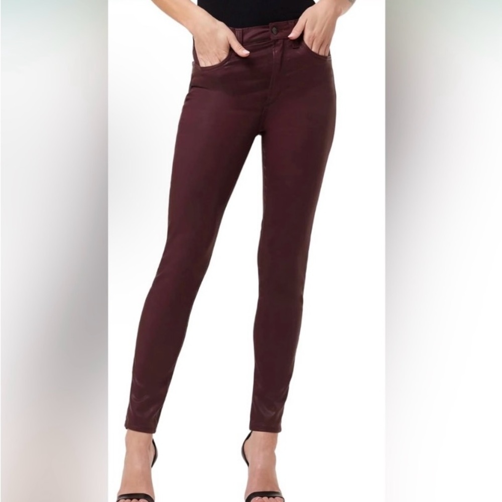 Burgundy Skinny Jeans